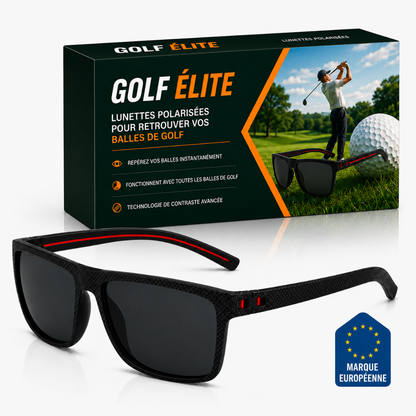 Lunettes hyper polarisées de golf