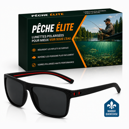 Lunettes hyper polarisées pour la pêche