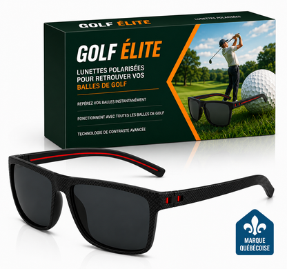 Lunettes hyper polarisées de golf