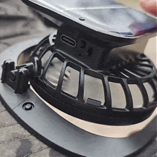 Chapeau ventilé solaire